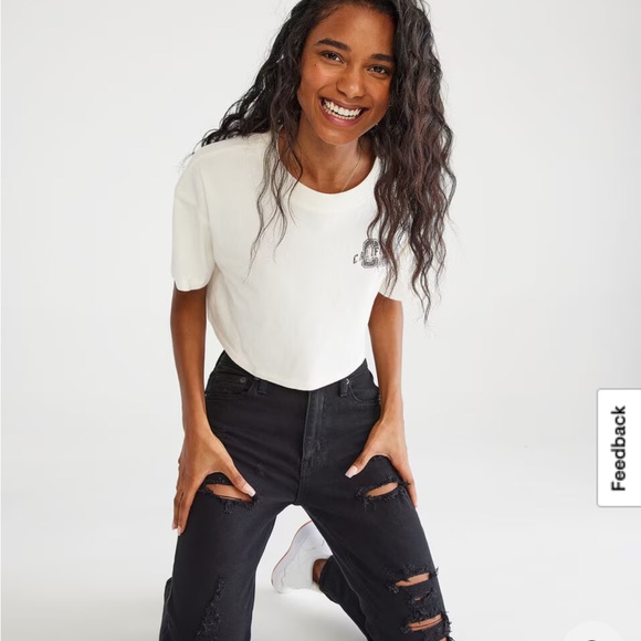 Aeropostale Mom‎ Jeans stretch in black. NWT. Retail 59.95 - Picture 2 of 10